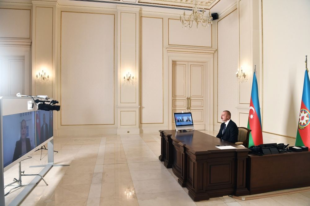 Prezident İlham Əliyev İspaniyanın EFE informasiya agentliyinə müsahibə verib (FOTO) - Gallery Image