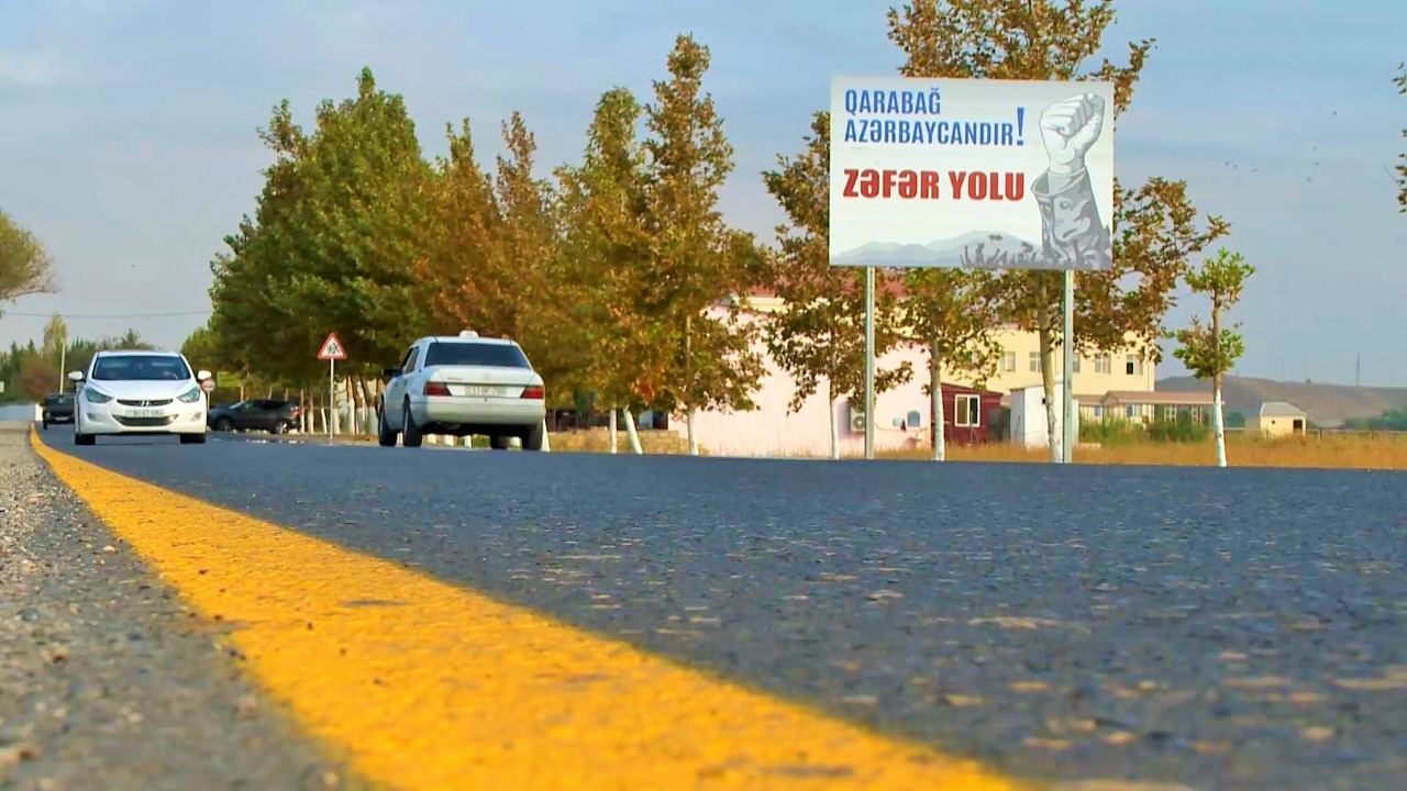 "Zəfər Yolu"nun inşası tamamlanmaq üzrədir (FOTO) - Gallery Image